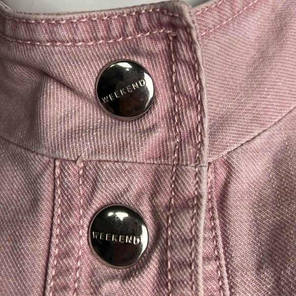 MaxMara Weekend Pink Denim Jacket - Picture 5 of 9